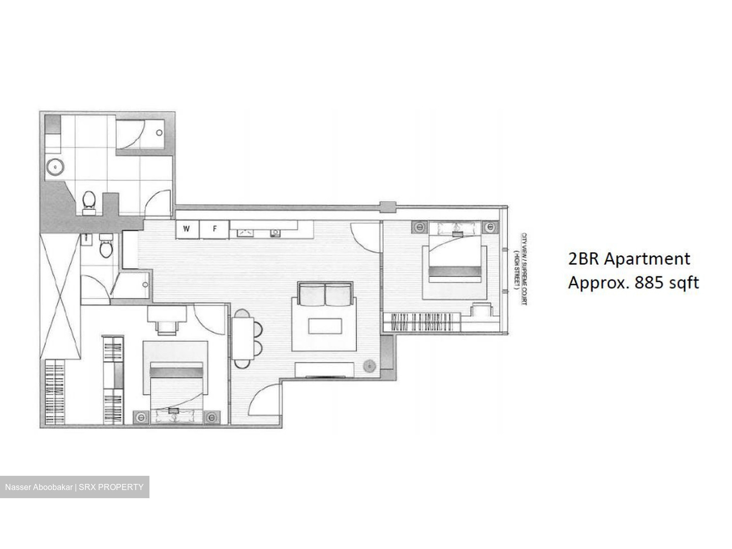 North Bridge Road (D7), Apartment #588130871